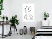 Wall Poster I'm Watching You! - black and white simple line art with an animal motif 119272 additionalThumb 4