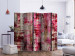 Room Divider Screen Abstract Wood II - wooden boards with abstract painting 122972 additionalThumb 2