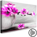 Canvas Grey vase with pink flowers - still life with magnolia branch 123372 additionalThumb 6