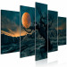 Canvas Print Twilight Time (5 Parts) Wide Green 123672 additionalThumb 2