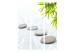Room Separator Stoic Serenity (3-piece) - composition with stone in Zen style 124072 additionalThumb 3