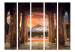 Room Separator Trails of Rocky Temples II (5-piece) - view of mountain landscape 124272 additionalThumb 3