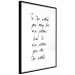 Wall Poster You Are My World - English quote on a contrasting white background 125272 additionalThumb 10