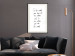 Wall Poster You Are My World - English quote on a contrasting white background 125272 additionalThumb 22