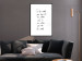 Wall Poster You Are My World - English quote on a contrasting white background 125272 additionalThumb 6