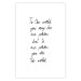 Wall Poster You Are My World - English quote on a contrasting white background 125272 additionalThumb 25