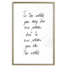 Wall Poster You Are My World - English quote on a contrasting white background 125272 additionalThumb 16