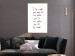 Wall Poster You Are My World - English quote on a contrasting white background 125272 additionalThumb 5