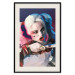 Wall Poster Harlequin - portrait of a woman with geometric figures in an abstract style 125372 additionalThumb 18