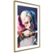 Wall Poster Harlequin - portrait of a woman with geometric figures in an abstract style 125372 additionalThumb 8