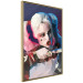 Wall Poster Harlequin - portrait of a woman with geometric figures in an abstract style 125372 additionalThumb 14