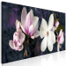 Canvas Art Print Avant-Garde Magnolia (1 Part) Narrow Violet 125772 additionalThumb 2