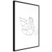 Wall Poster Geometric Swan - abstract animal line art on white background 128072 additionalThumb 11