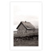 Poster Fisherman's Hut - landscape of a field and a stone house against a clear sky 130272 additionalThumb 25