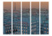 Room Divider Good Evening Paris II - comic book panorama of city architecture at night 133772 additionalThumb 3