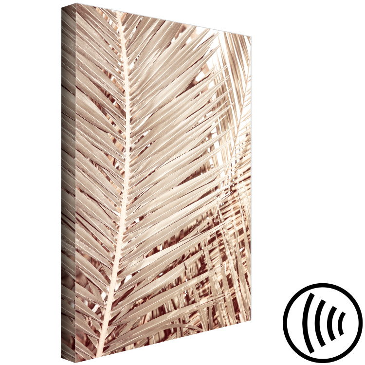 Canvas Print Dried palm - sharp, dry palm leaves on a white background 135272 additionalImage 6