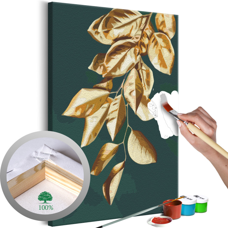 Paint by Number Kit Golden Leaves  138672