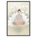 Poster Love Yoga - meditating woman against white flowers in a Zen style 138872 additionalThumb 16