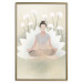 Poster Love Yoga - meditating woman against white flowers in a Zen style 138872 additionalThumb 21