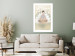 Poster Love Yoga - meditating woman against white flowers in a Zen style 138872 additionalThumb 9