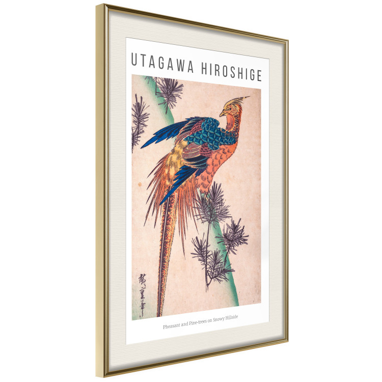 Poster Pheasant and Pine 142472 additionalImage 19