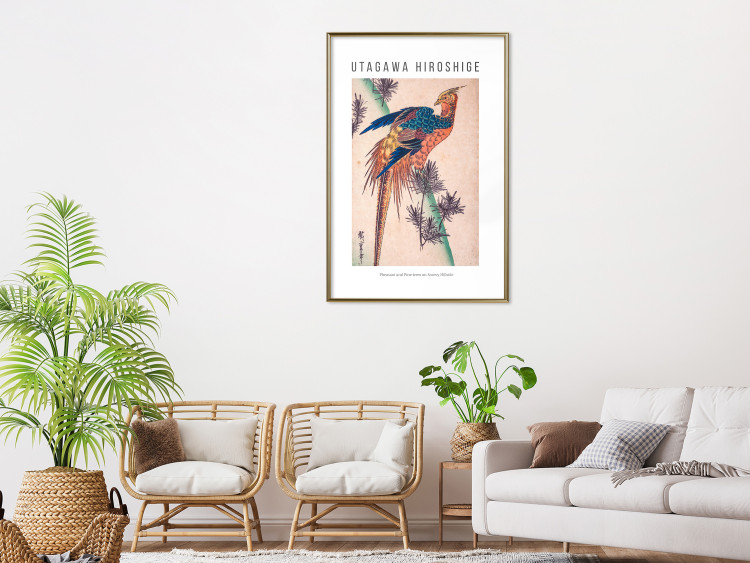 Poster Pheasant and Pine 142472 additionalImage 25
