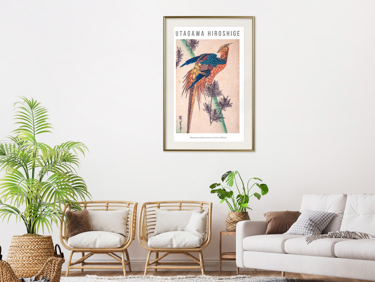 Poster Pheasant and Pine 142472 additionalImage 21