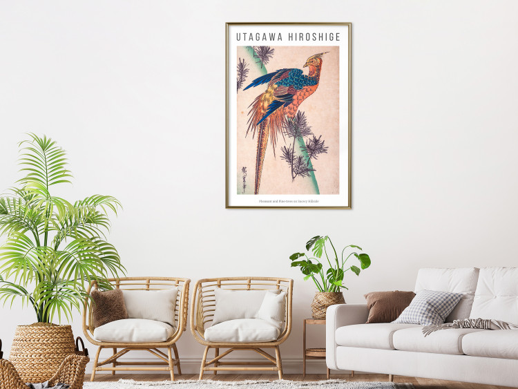 Poster Pheasant and Pine 142472 additionalImage 20