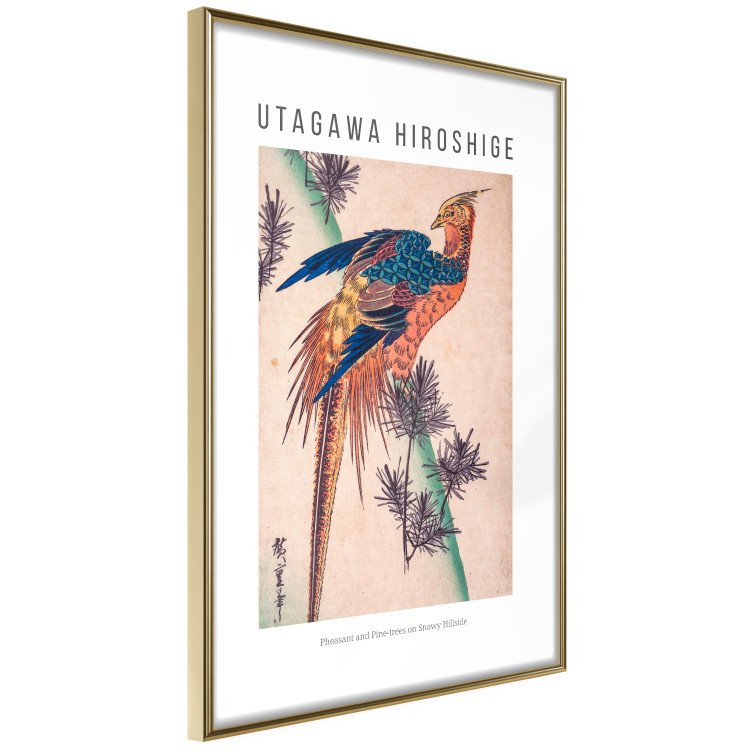 Poster Pheasant and Pine 142472 additionalImage 10