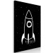 Canvas Rocket Soaring into Space (1-piece) Vertical - composition for children 143472 additionalThumb 2