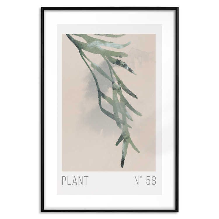 Wall Poster Plant Number 58 [Poster] 148972 additionalImage 23