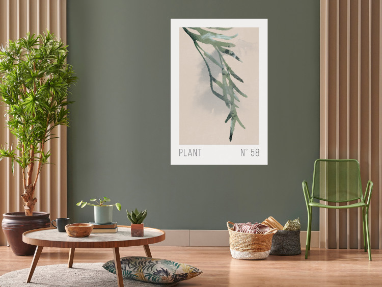 Wall Poster Plant Number 58 [Poster] 148972 additionalImage 9