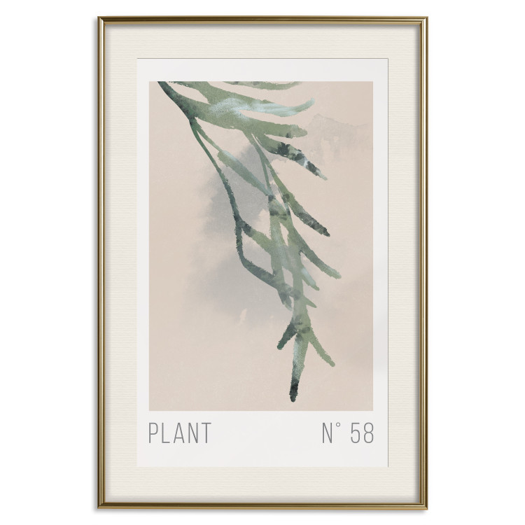 Wall Poster Plant Number 58 [Poster] 148972 additionalImage 27