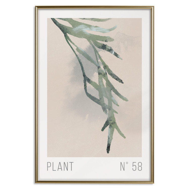 Wall Poster Plant Number 58 [Poster] 148972 additionalImage 20