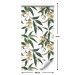 Wallpaper Watercolor Nature - Green Leaves and White Flowers on a Light Background 149872 additionalThumb 2