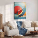 Canvas Art Print Deconstruction of circles - a geometric composition in the style of Kandinsky 151072 additionalThumb 10