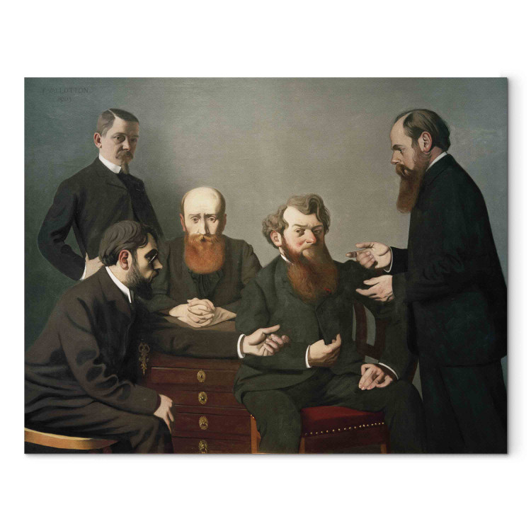 Art Reproduction Les cinq peintres 153072