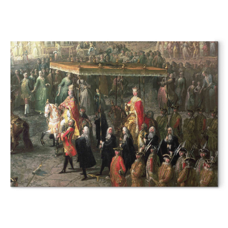 Reproduction Painting The coronation procession of Joseph II 153672
