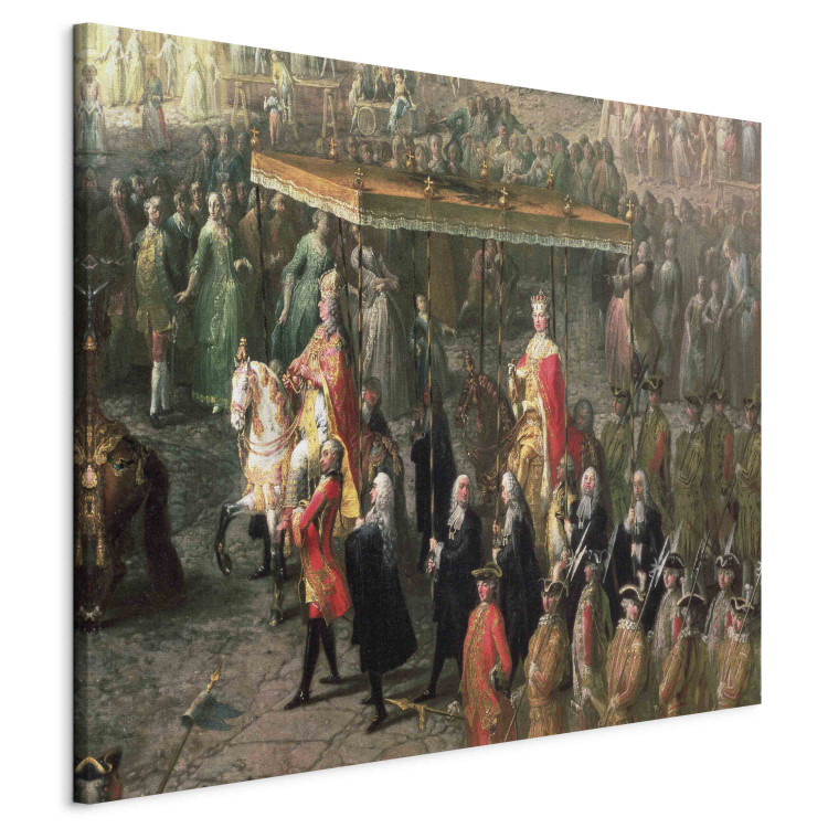 Reproduction Painting The coronation procession of Joseph II 153672 additionalImage 2