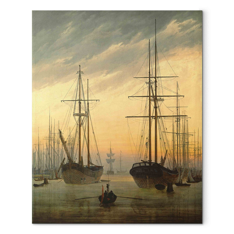 Reproduction Painting View of a harbour 157072