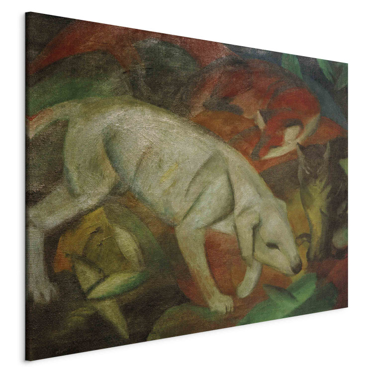 Reproduction Painting Dog, cat, fox 157372 additionalImage 2