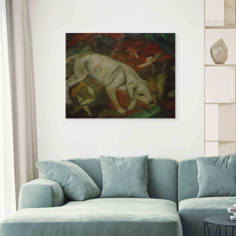 Reproduction Painting Dog, cat, fox 157372 additionalImage 3