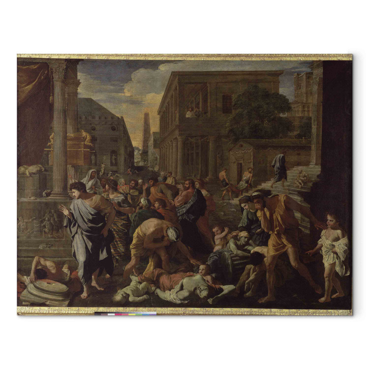 Art Reproduction The Plague of Ashdod, or The Philistines Struck by the Plague 158072