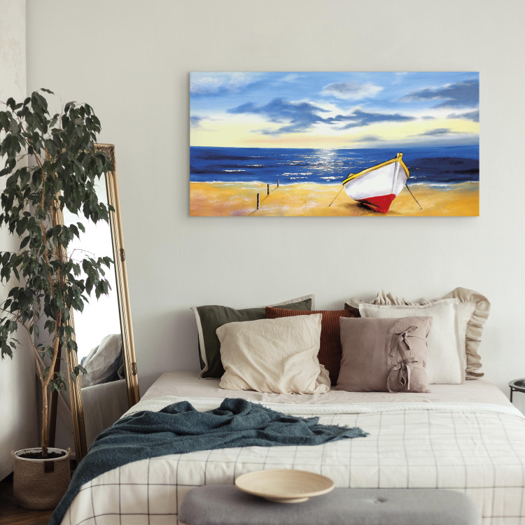Canvas Print Boat on the beach 49572 additionalImage 3