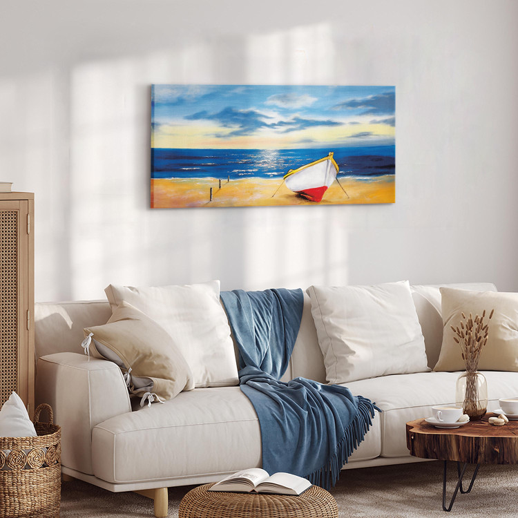 Canvas Print Boat on the beach 49572 additionalImage 4