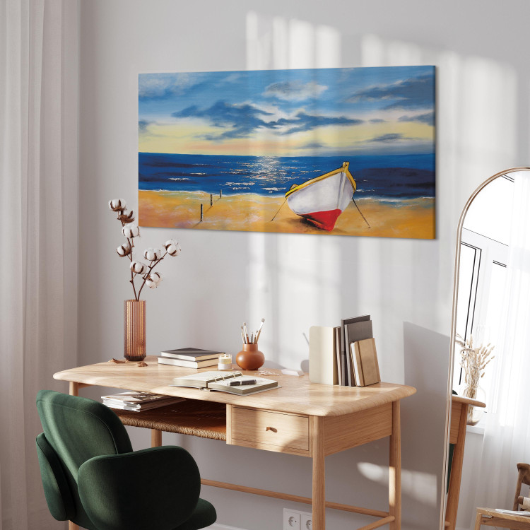 Canvas Print Boat on the beach 49572 additionalImage 5