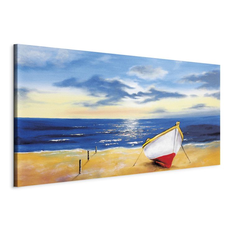 Canvas Print Boat on the beach 49572 additionalImage 2