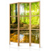 Room Divider Forest Lake - forest landscape against the glow of sunlight 95572 additionalThumb 5