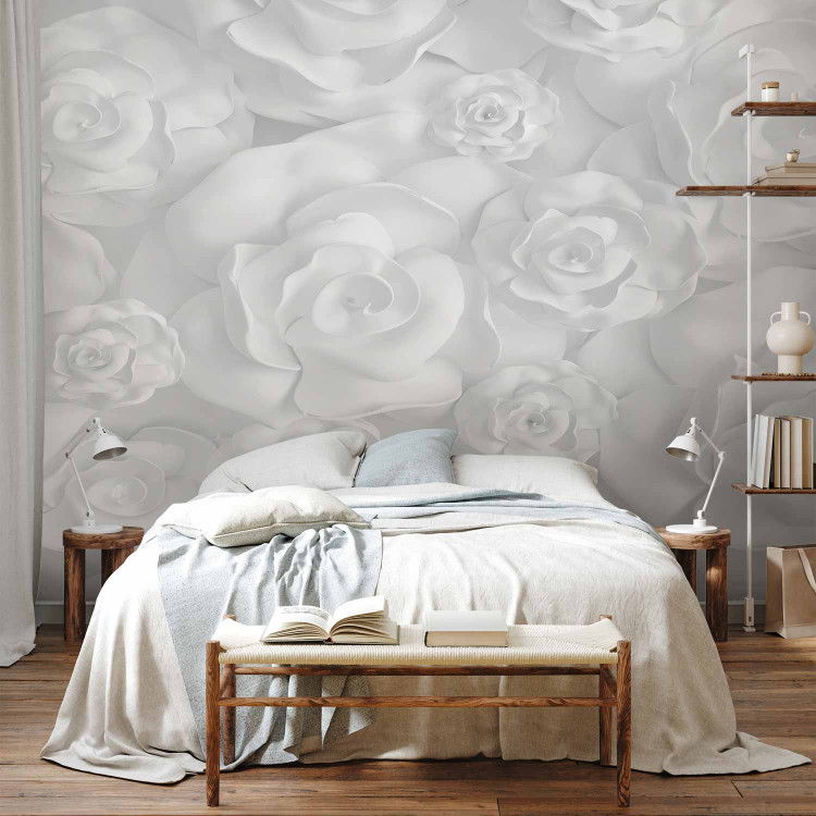 Wall Mural Plaster Flowers 108182 additionalImage 2