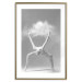 Wall Poster Amazing Pose - black and white composition with a dancing ballet figure 115182 additionalThumb 16